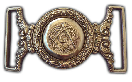 Master Mason Freemason belt buckle