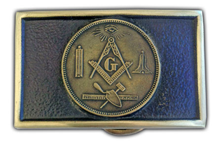 Master Mason Freemason belt buckle