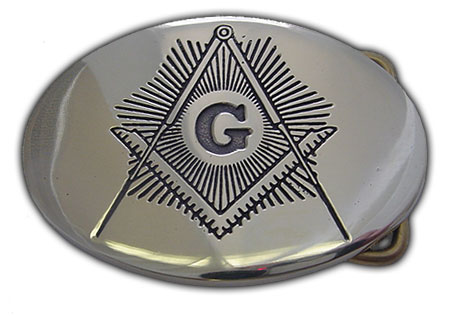 Master Mason Freemason belt buckle